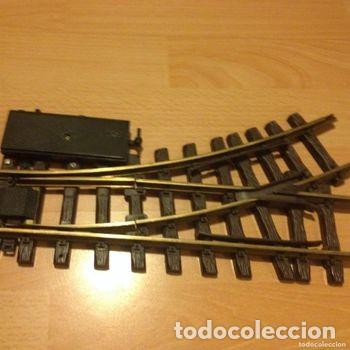 Modelleisenbahnen: LGB trenes. Compatible con PlaImobyl. Desvio electrico