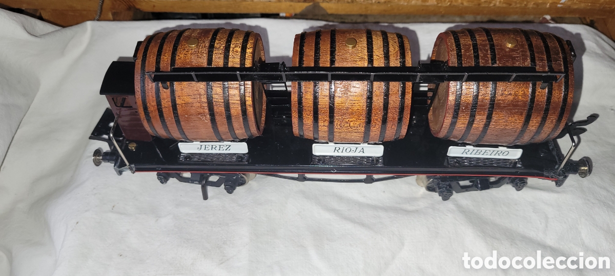 Trenes escala: Paya vag&oacute;n del vino derioja jerez
