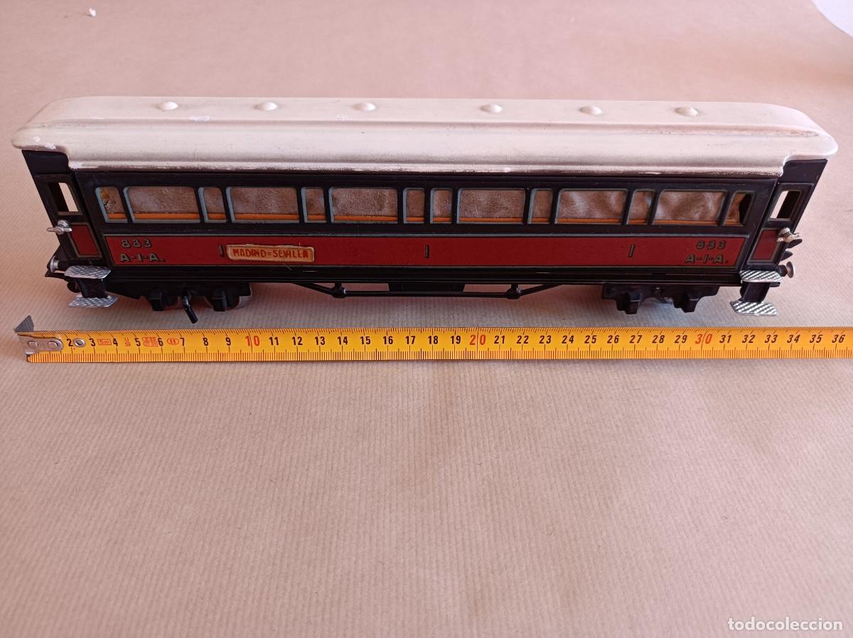 Trenes escala: VAG&Oacute;N DE PASAJEROS MADRID SEVILLA ESCALA 0 FABRICANTE PAY&Aacute;