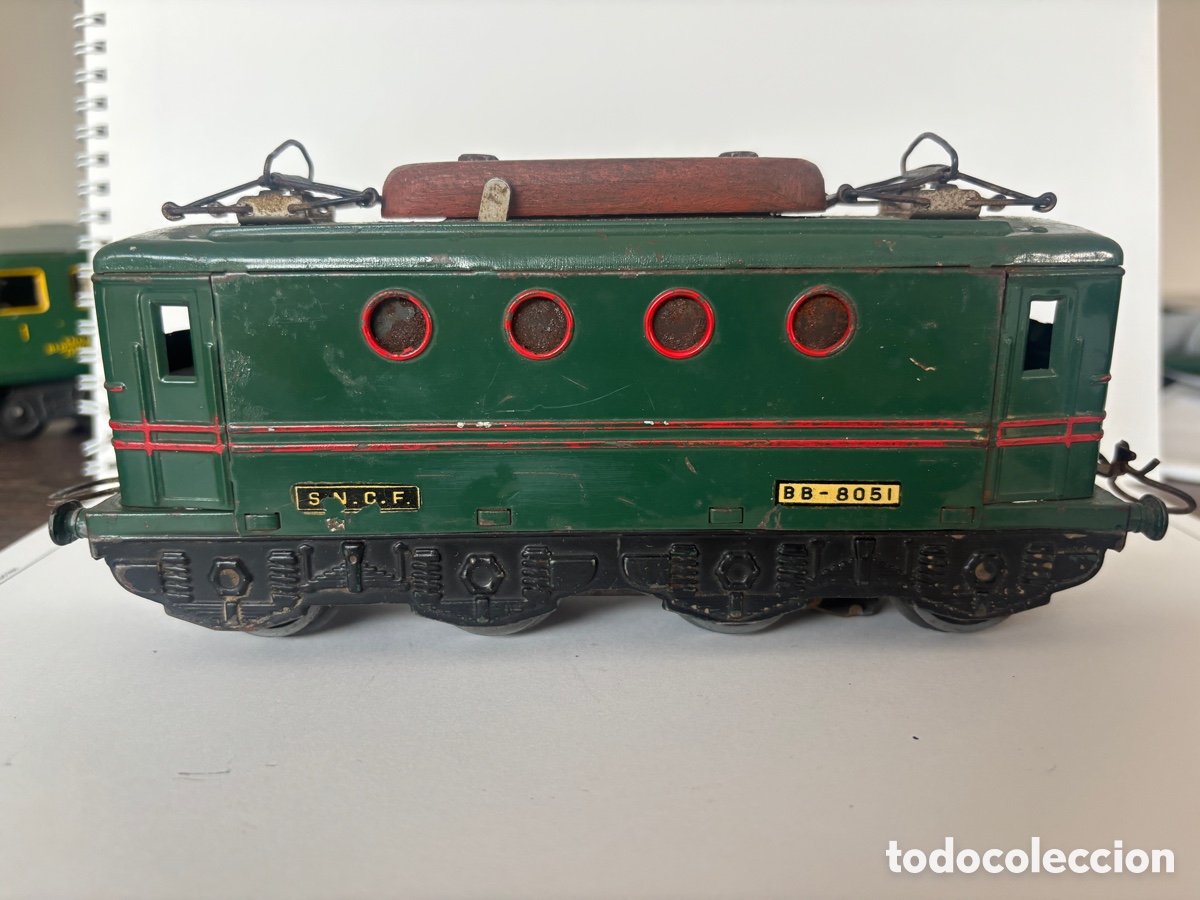 Trenes escala: Locomotora el&eacute;ctrica Hornby Meccano escala 0