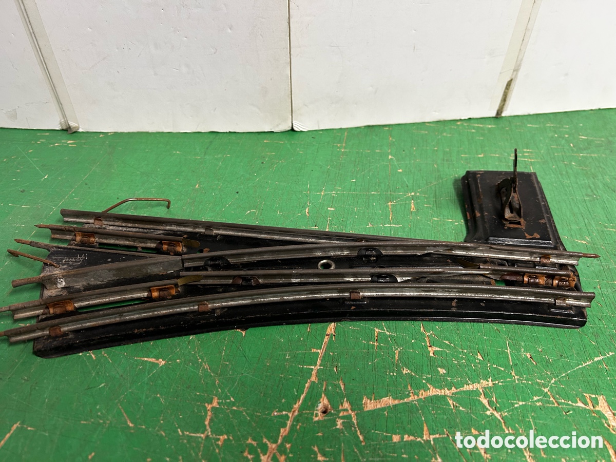 Trenes escala: CAMBIO DE VIAS A IZQUIERDAS PAYA SCALA 0 MANUAL