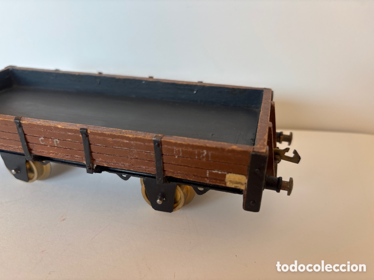 Trenes escala: Vag&oacute;n escala 0 de madera - Foto 3