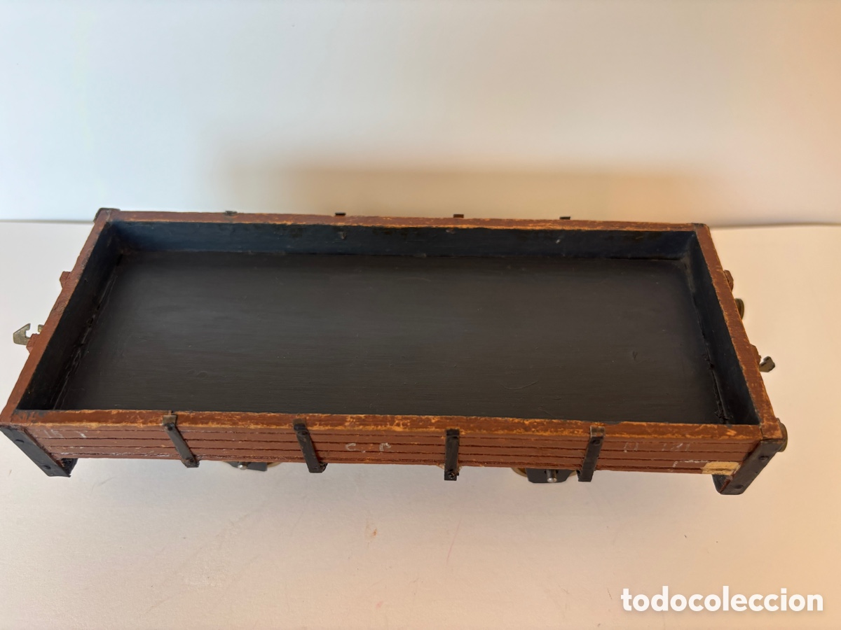 Trenes escala: Vag&oacute;n escala 0 de madera - Foto 4