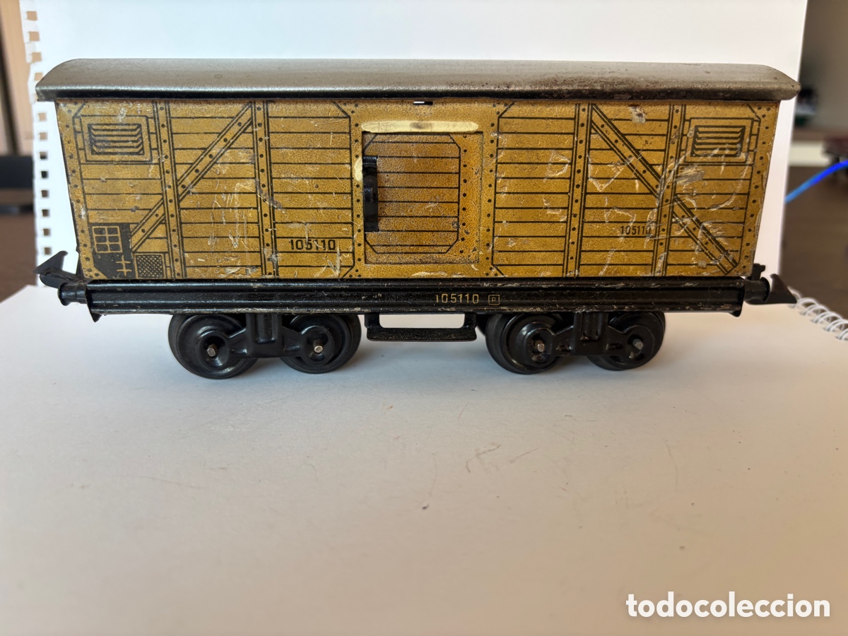 Trenes escala: Vag&oacute;n de lata escala 0