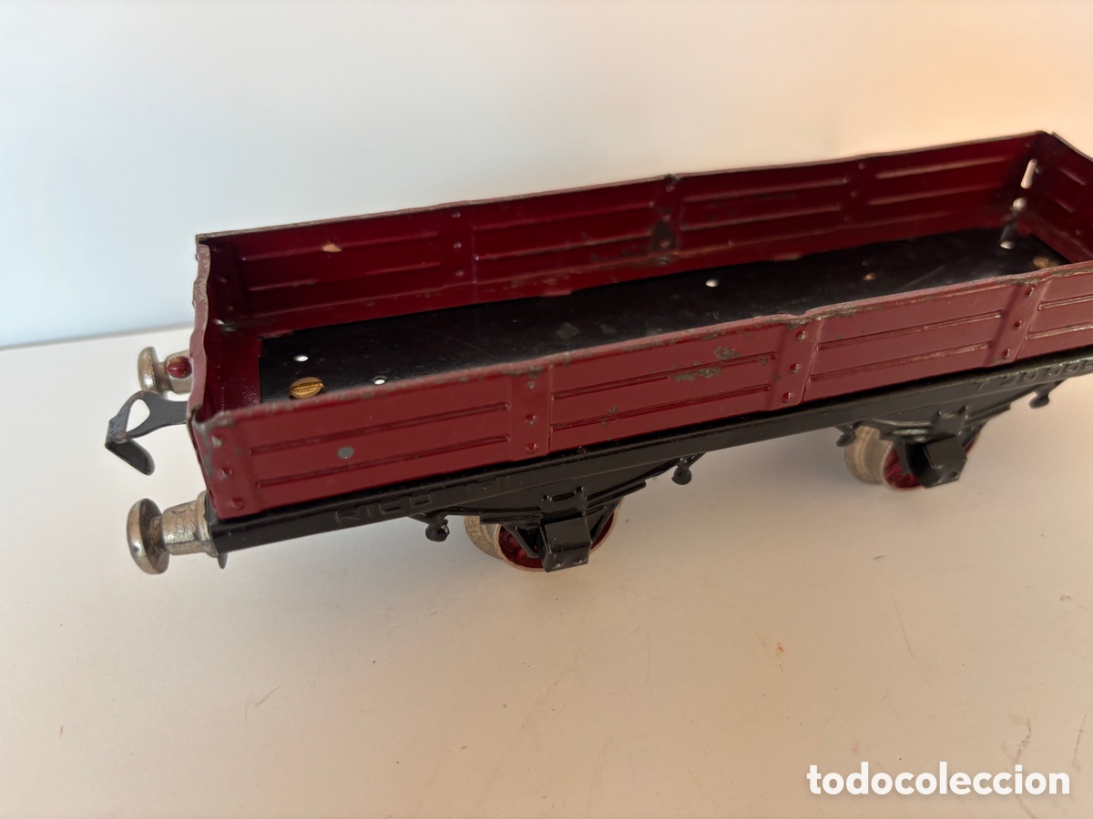 Trenes escala: Vag&oacute;n de carga Rico escala 0 - Foto 2