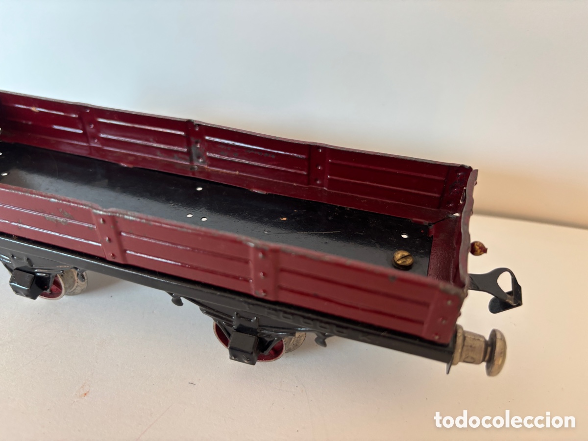 Trenes escala: Vag&oacute;n de carga Rico escala 0 - Foto 3