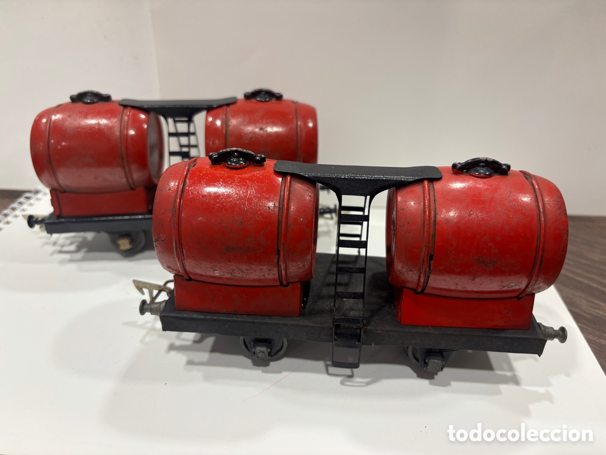 Trenes escala: Vagones JEP barriles escala 0