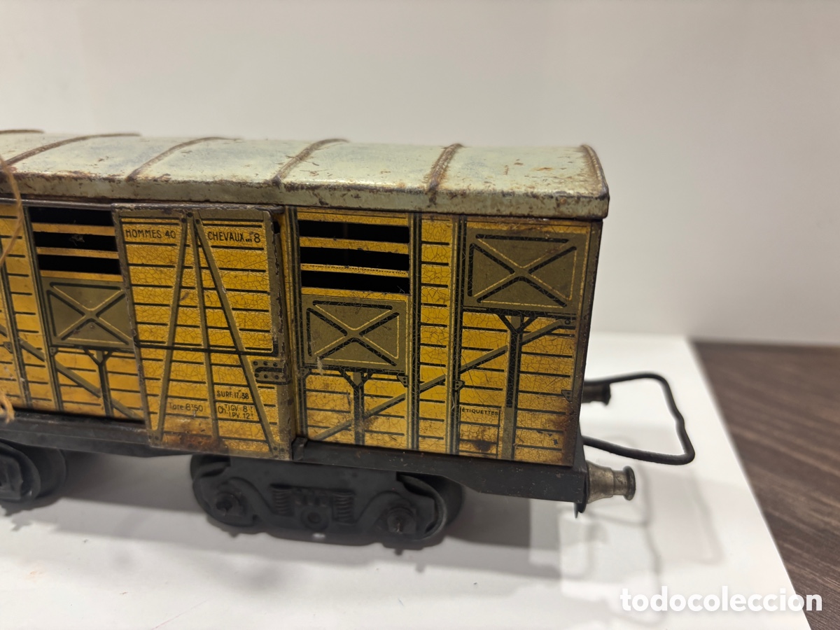 Trenes escala: Vag&oacute;n gr&uacute;a JEP escala 0 - Foto 3