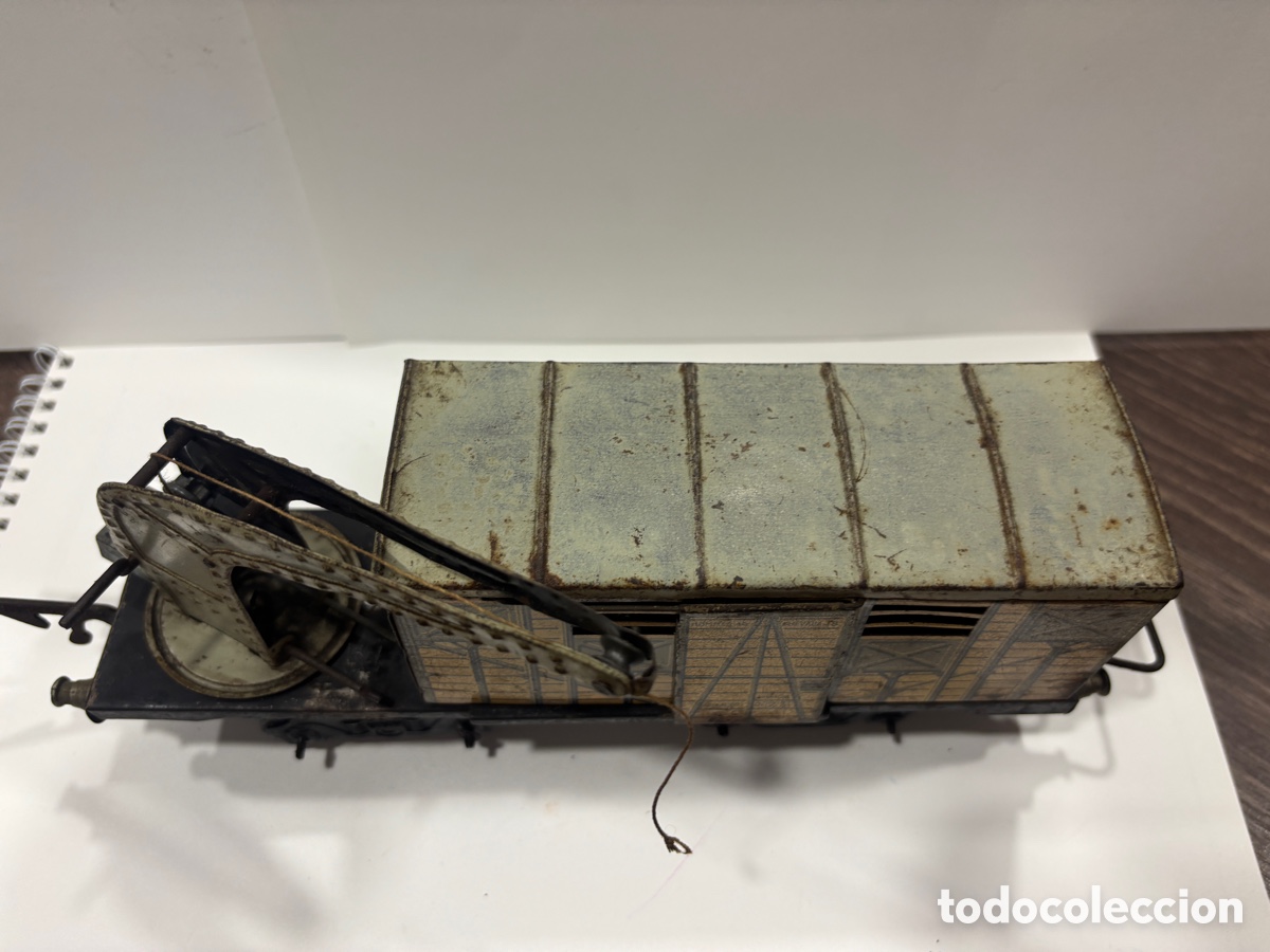 Trenes escala: Vag&oacute;n gr&uacute;a JEP escala 0 - Foto 4