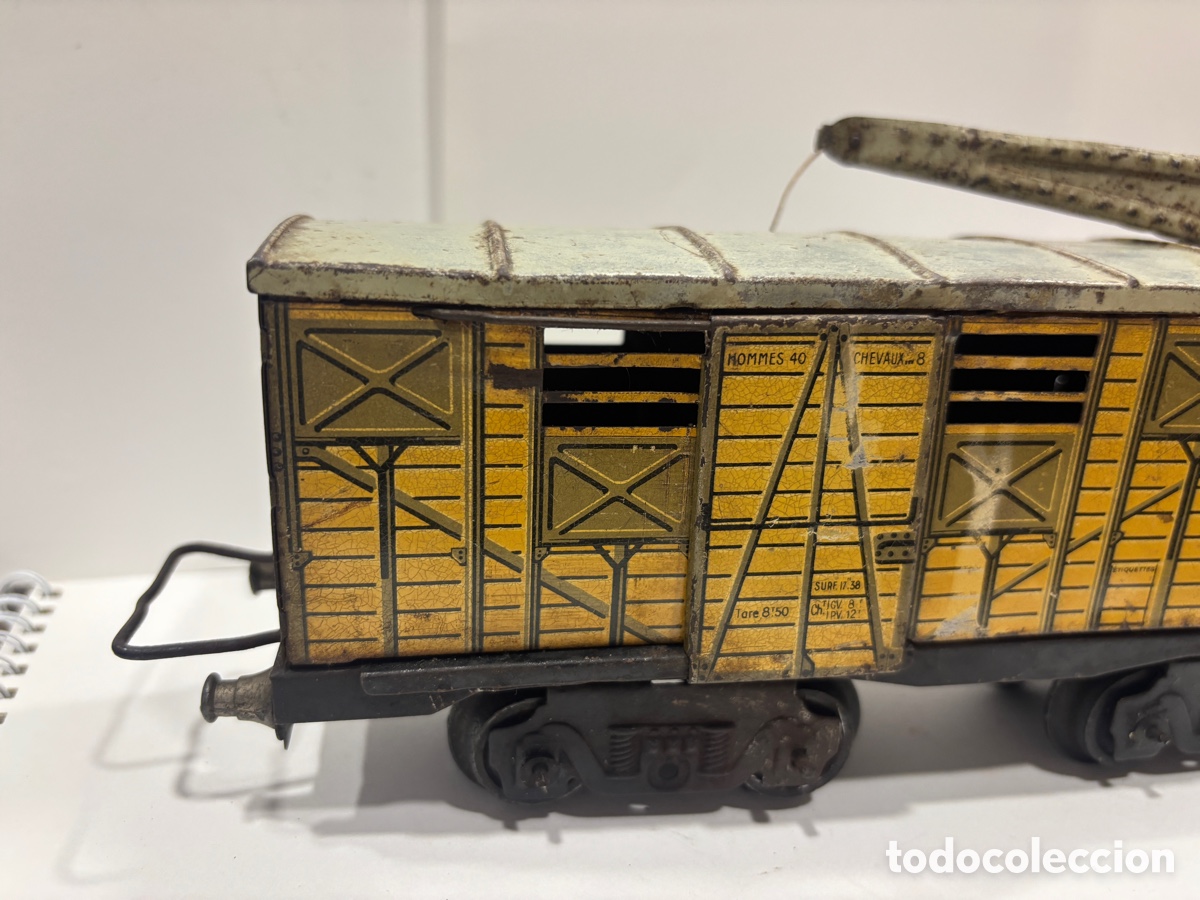 Trenes escala: Vag&oacute;n gr&uacute;a JEP escala 0 - Foto 8