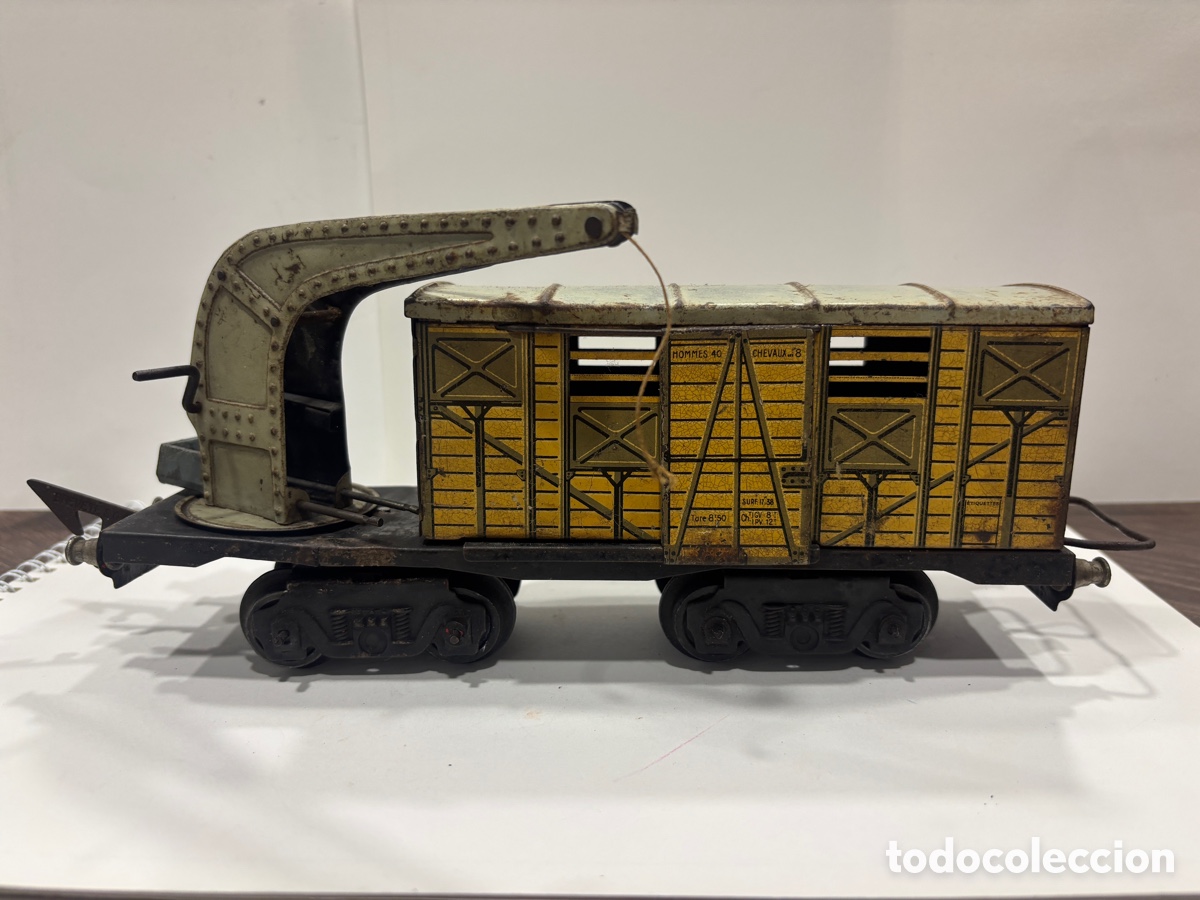 Trenes escala: Vag&oacute;n gr&uacute;a JEP escala 0