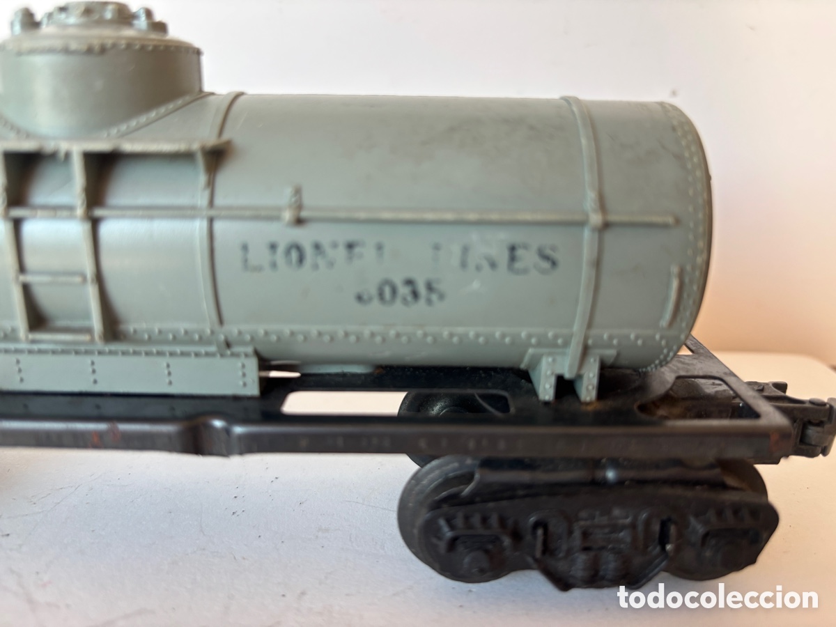 Trenes escala: Vag&oacute;n cisterna Lionel escala 0 - Foto 3