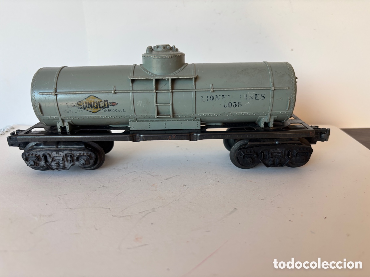 Trenes escala: Vag&oacute;n cisterna Lionel escala 0