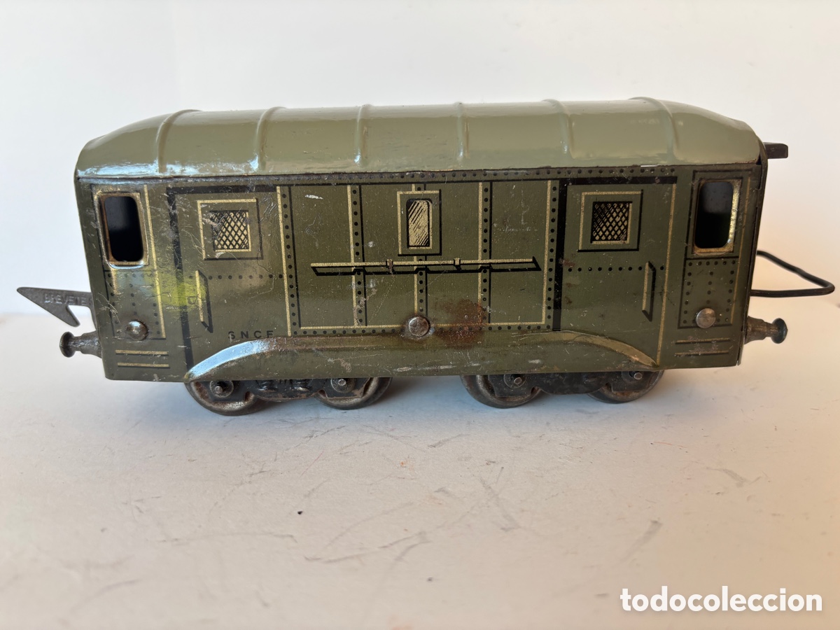 Trenes escala: Vag&oacute;n Jep verde escala 0 - Foto 3