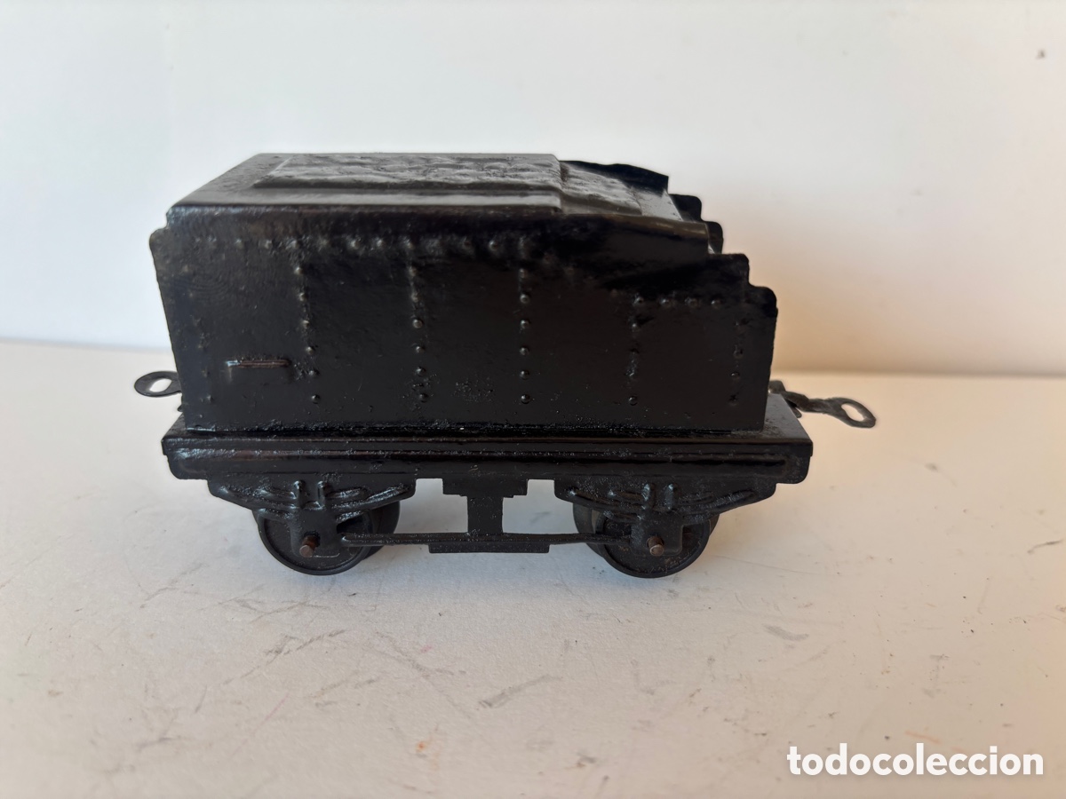 Trenes escala: Tender lata negro escala 0 - Foto 1