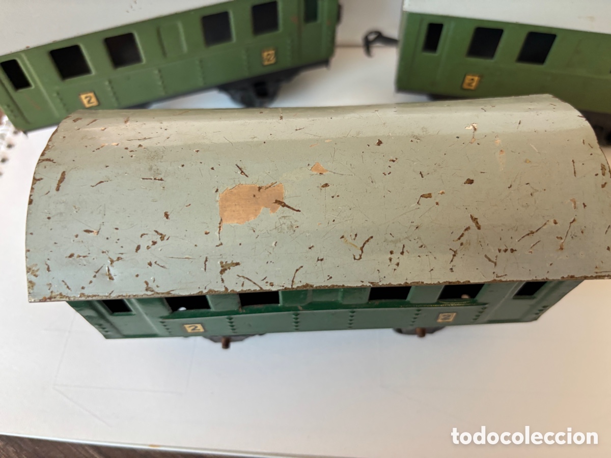 Trenes escala: Lote vagones lata escala 0 - Foto 3