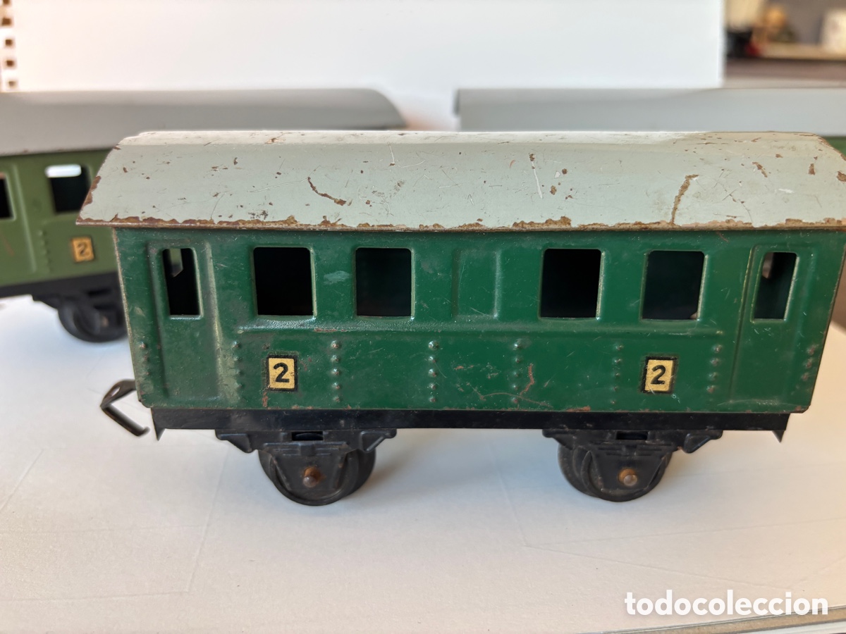 Trenes escala: Lote vagones lata escala 0 - Foto 4