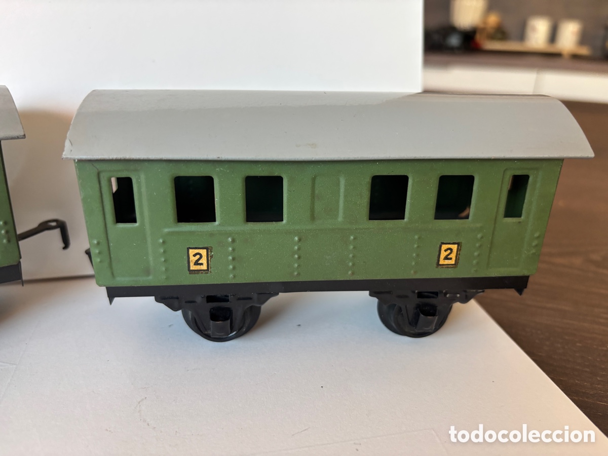 Trenes escala: Lote vagones lata escala 0 - Foto 5