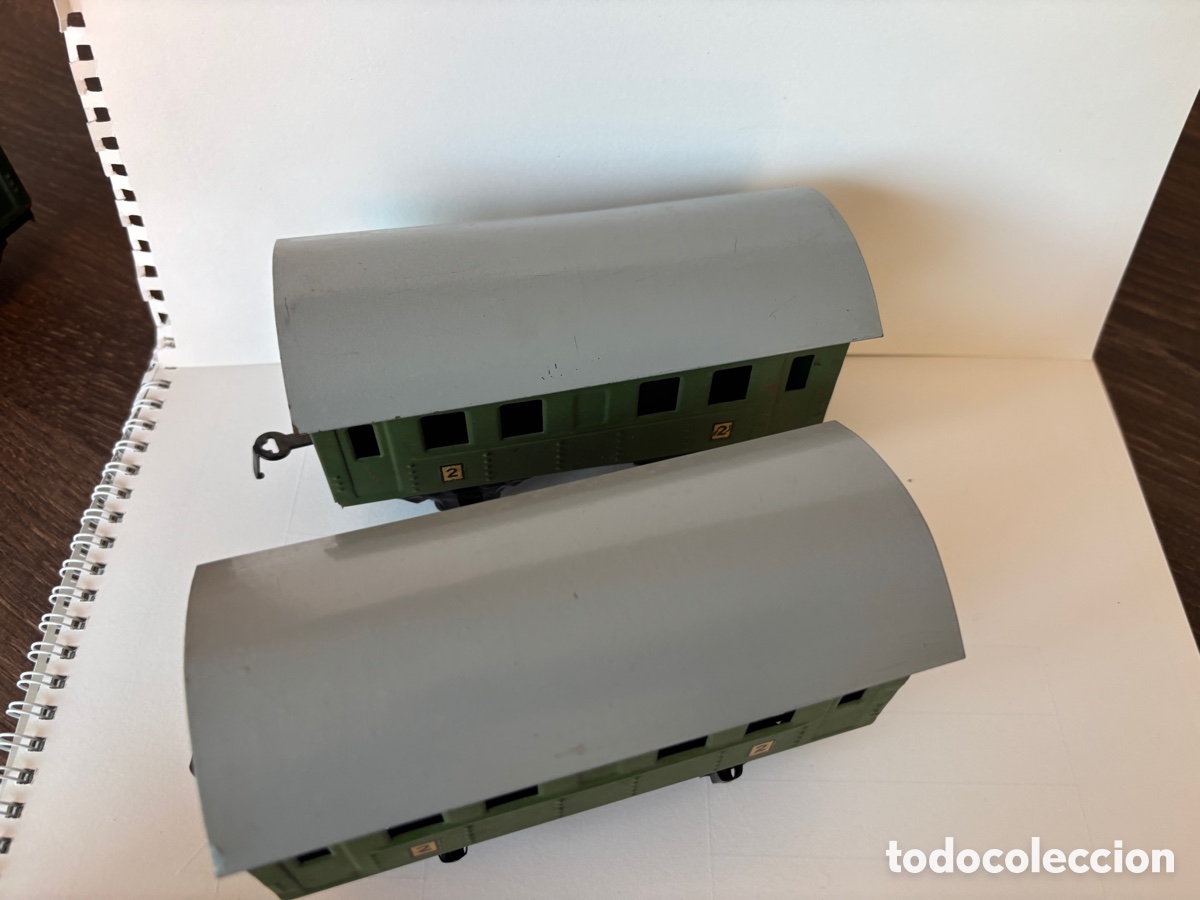 Trenes escala: Lote vagones lata escala 0 - Foto 6