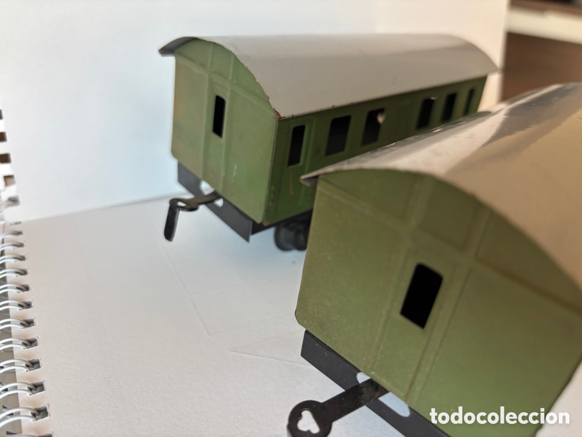 Trenes escala: Lote vagones lata escala 0 - Foto 7