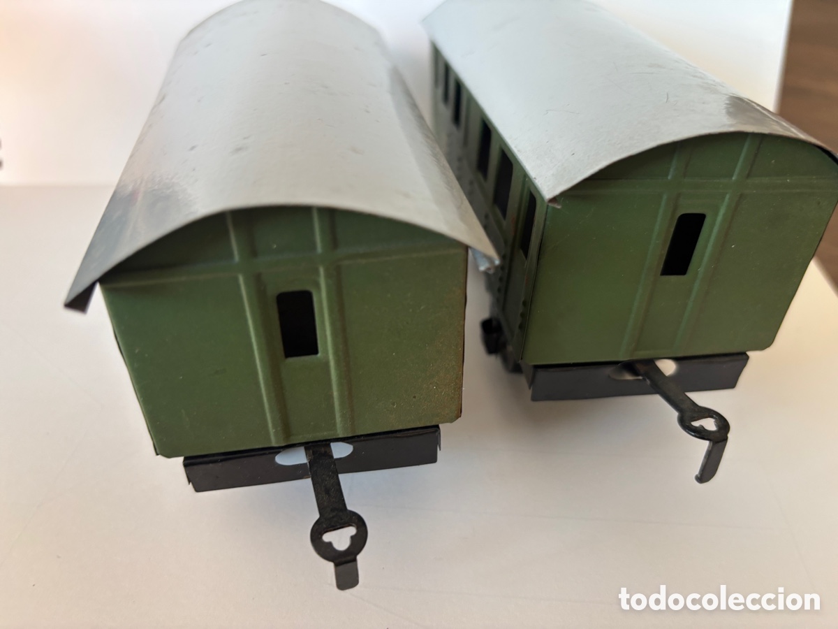 Trenes escala: Lote vagones lata escala 0 - Foto 8