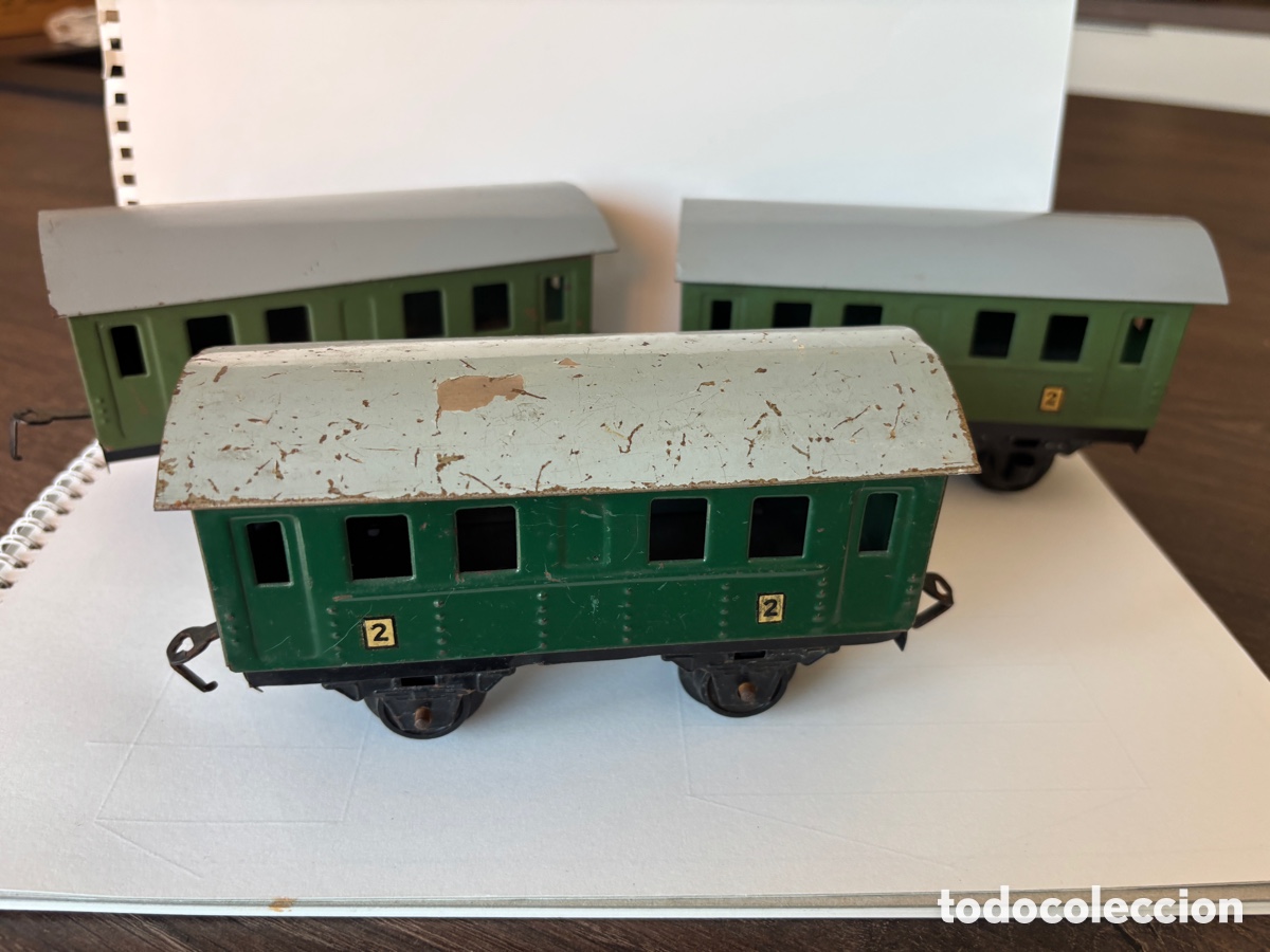 Trenes escala: Lote vagones lata escala 0