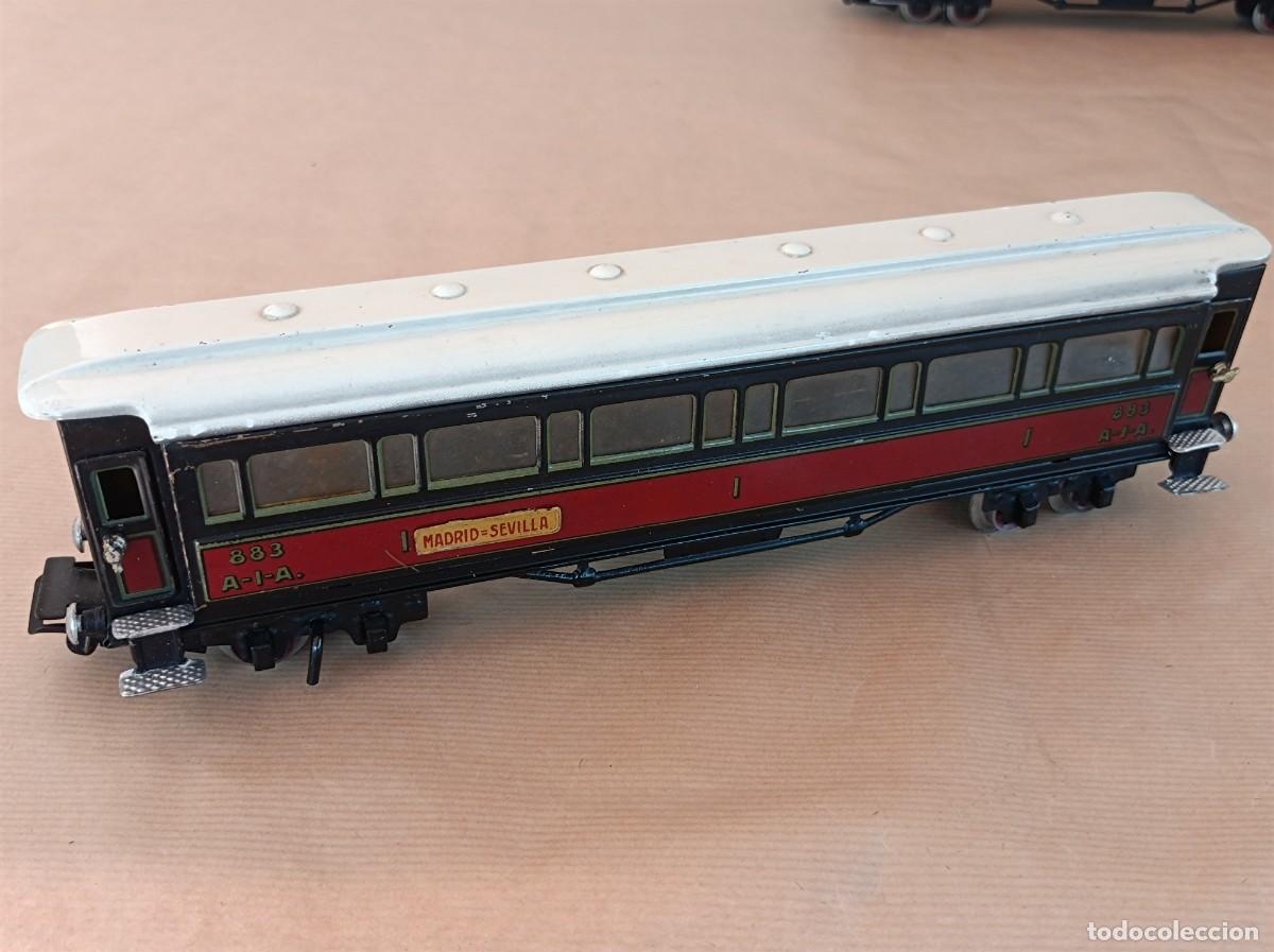 Trenes escala: VAG&Oacute;N PASAJEROS MADRID SEVILLA ESCALA 0 FABRICANTE PAY&Aacute;