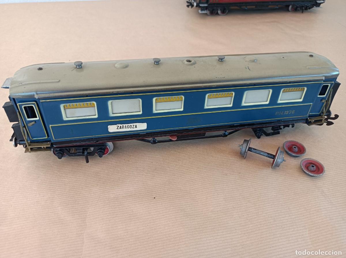 Trenes escala: VAG&Oacute;N PASAJEROS MADRID ZARAGOZA ESCALA 0 FABRICANTE PAY&Aacute; - PARA PIEZAS