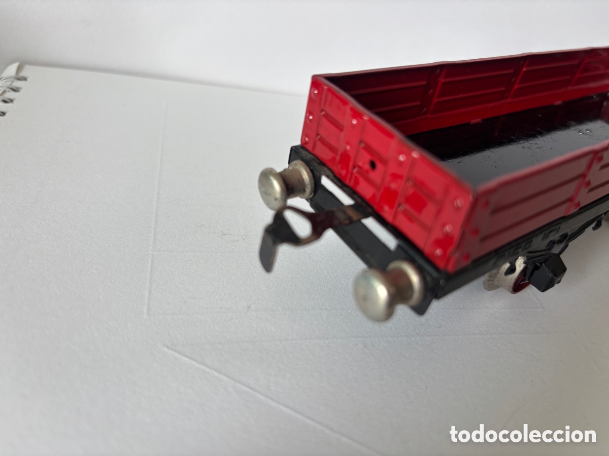 Trenes escala: Vag&oacute;n Rico rojo escala 0 - Foto 4