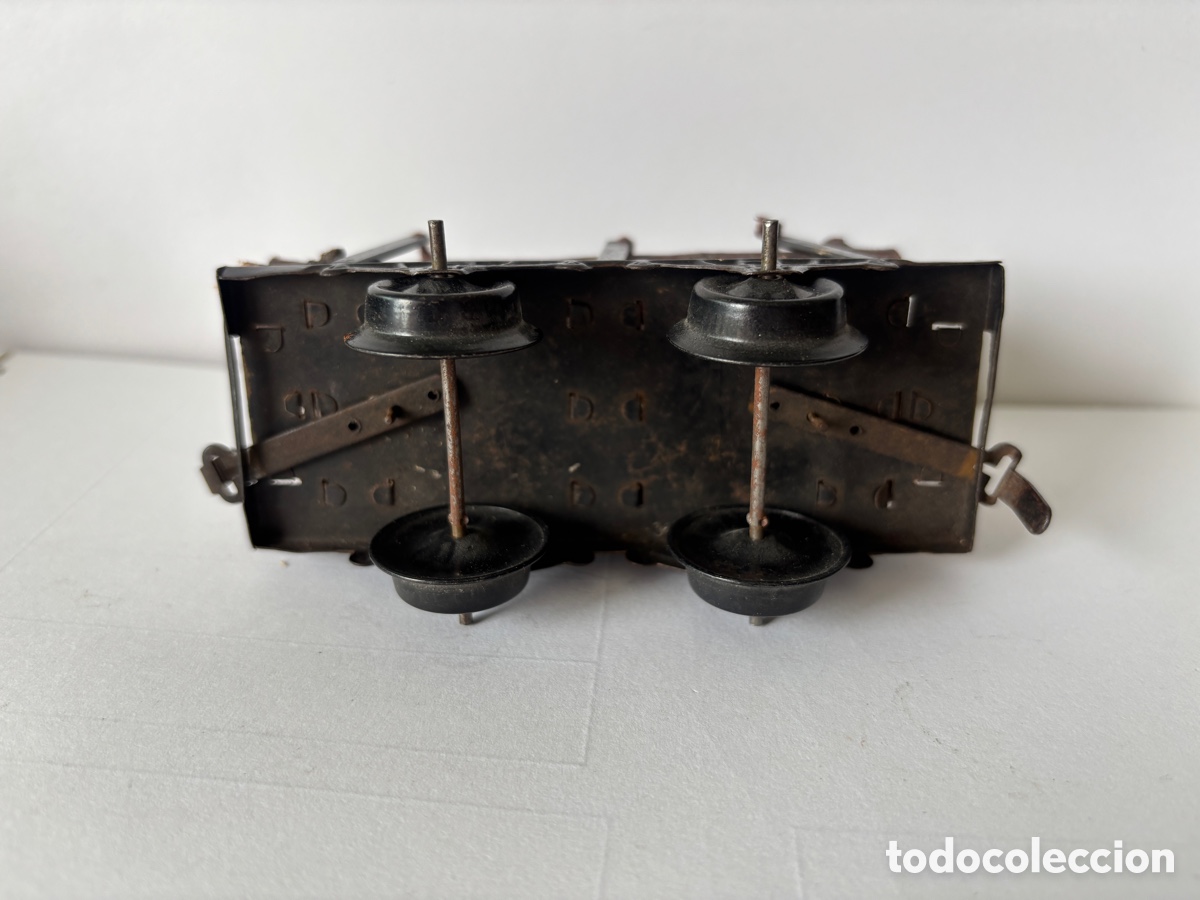 Trenes escala: Vag&oacute;n telero escala 0 - Foto 6