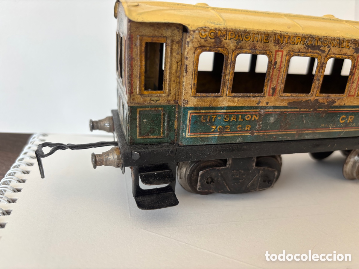Trenes escala: Vag&oacute;n antiguo franc&eacute;s escala 0 - Foto 2