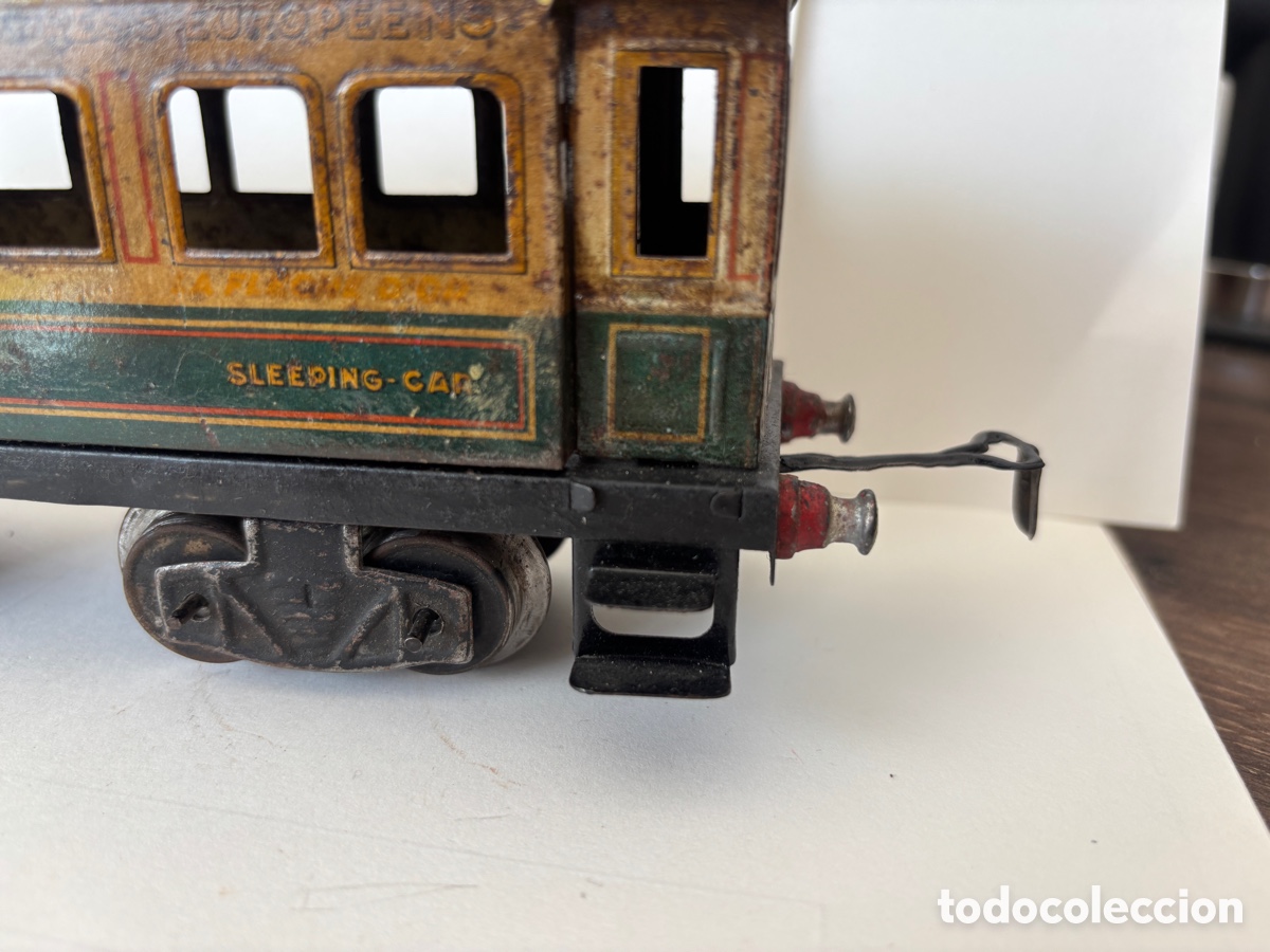 Trenes escala: Vag&oacute;n antiguo franc&eacute;s escala 0 - Foto 3