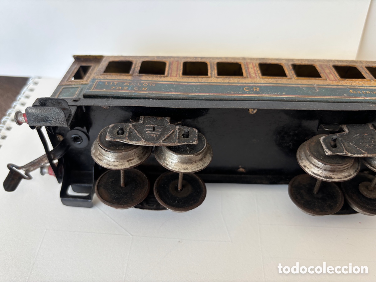 Trenes escala: Vag&oacute;n antiguo franc&eacute;s escala 0 - Foto 6