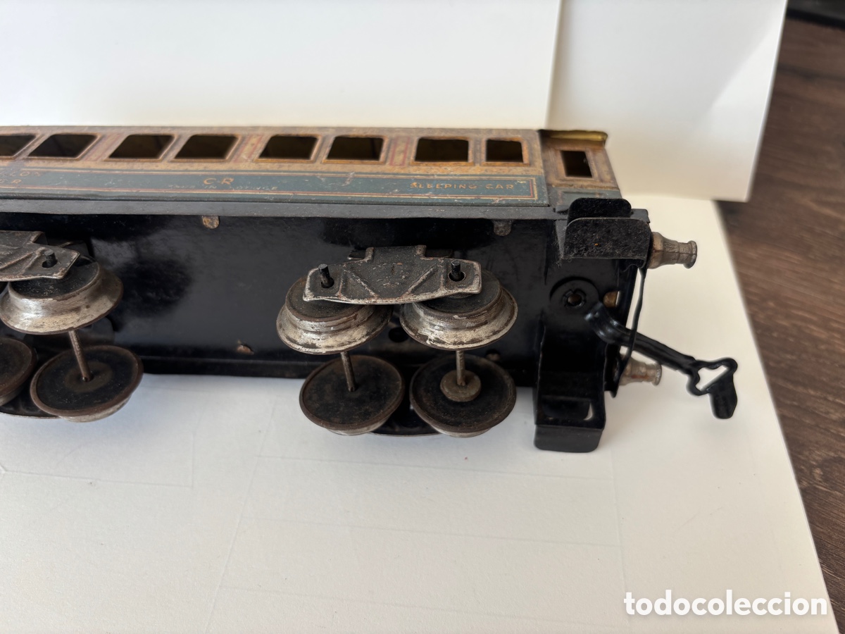 Trenes escala: Vag&oacute;n antiguo franc&eacute;s escala 0 - Foto 7