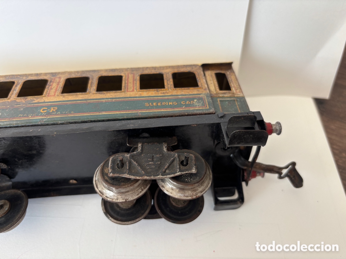 Trenes escala: Vag&oacute;n antiguo franc&eacute;s escala 0 - Foto 9