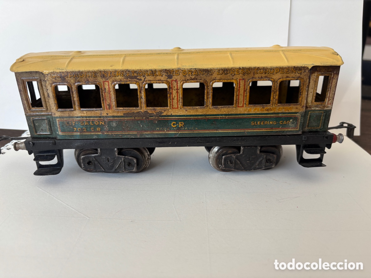 Trenes escala: Vag&oacute;n antiguo franc&eacute;s escala 0