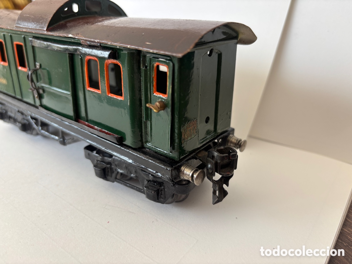 Trenes escala: Vag&oacute;n Marklin repintado escala 0 - Foto 4