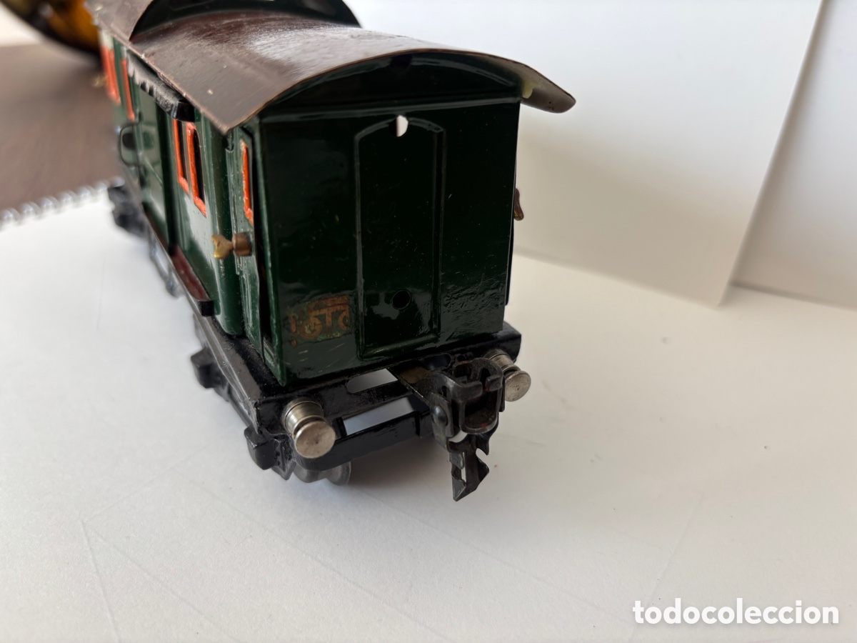 Trenes escala: Vag&oacute;n Marklin repintado escala 0 - Foto 5