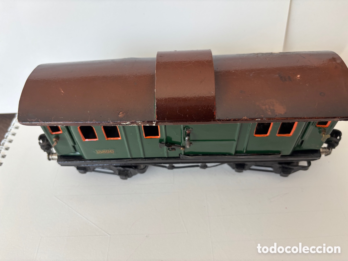 Trenes escala: Vag&oacute;n Marklin repintado escala 0 - Foto 7