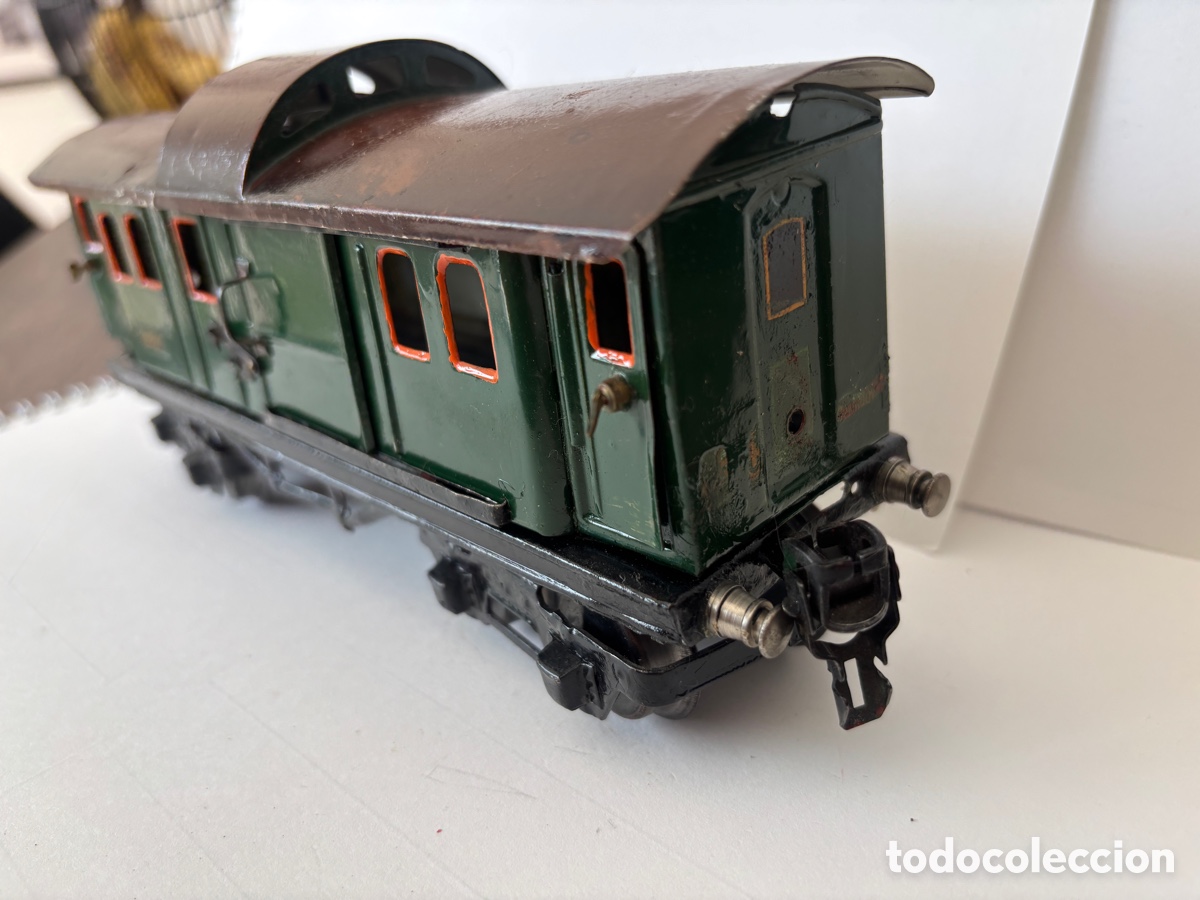 Trenes escala: Vag&oacute;n Marklin repintado escala 0 - Foto 8
