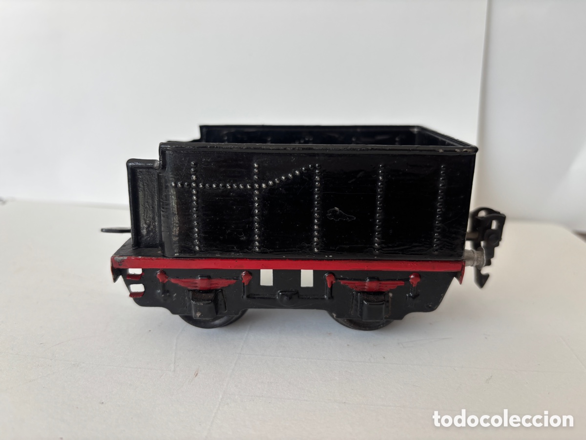 Trenes escala: Tender negro para trenes escala 0