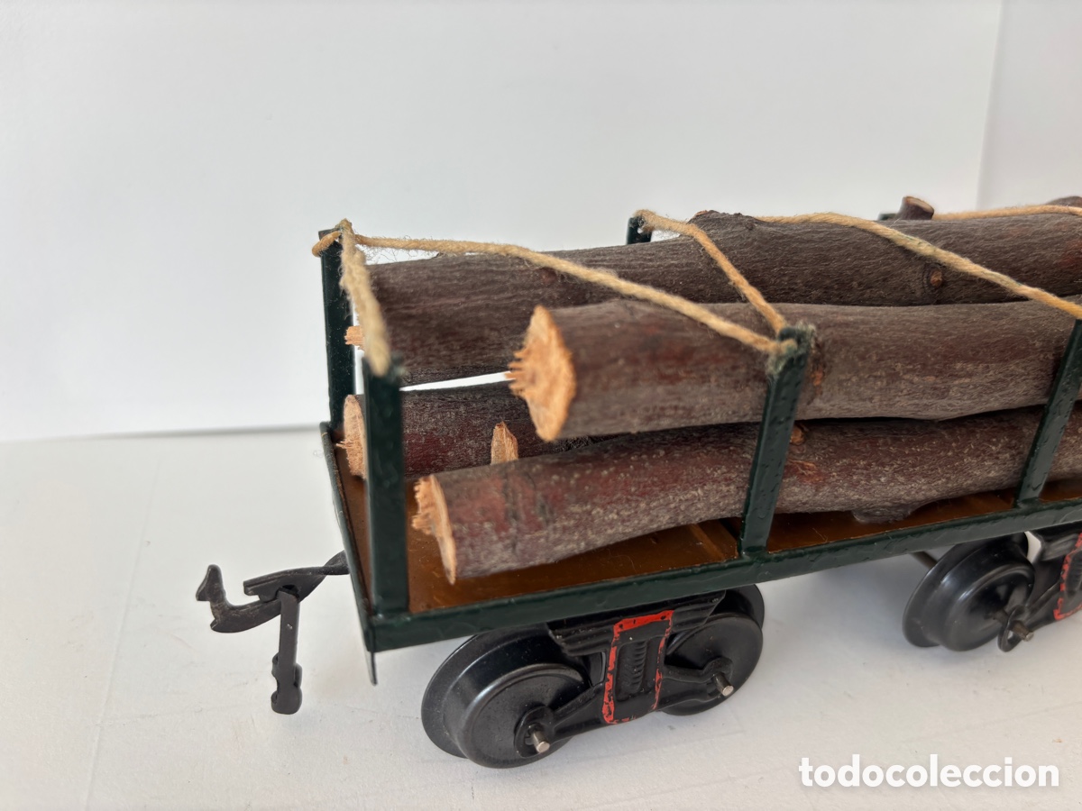 Trenes escala: Vag&oacute;n telero GBN escala - Foto 2