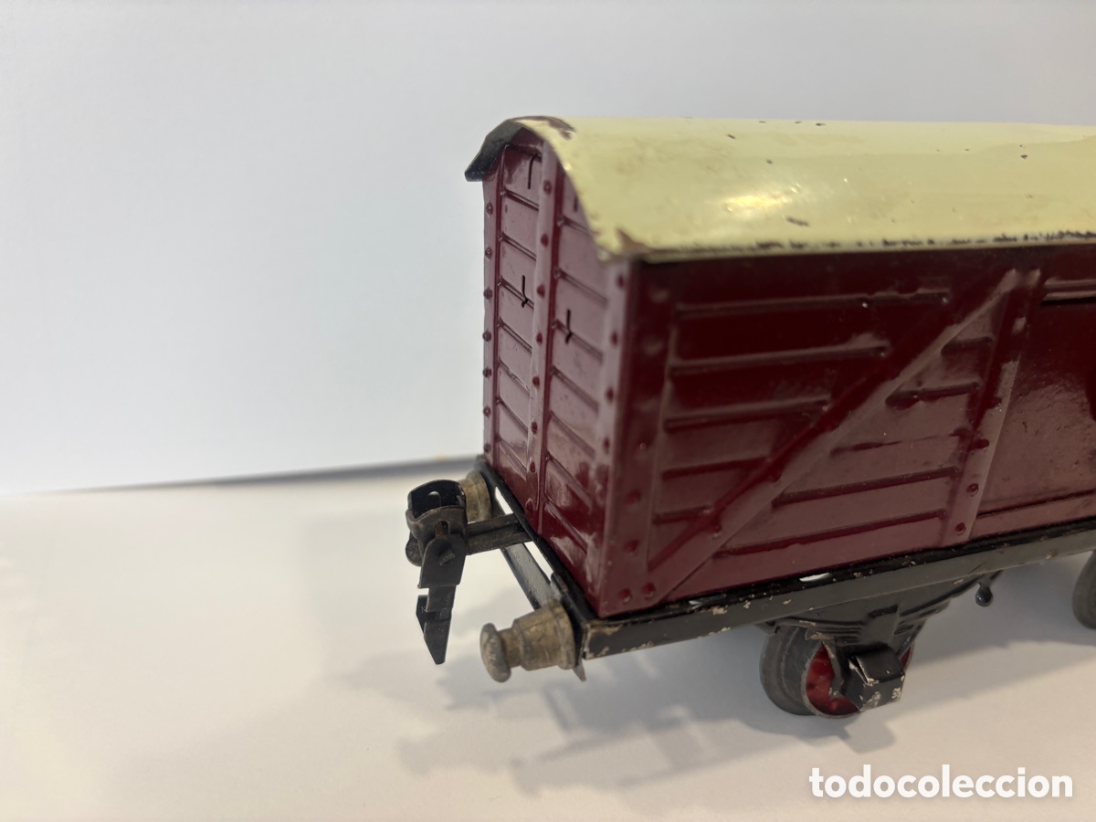 Trenes escala: Vag&oacute;n granate escala 0 - Foto 2