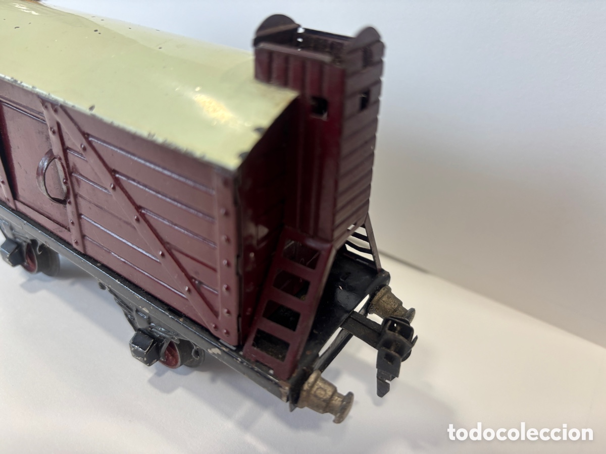 Trenes escala: Vag&oacute;n granate escala 0 - Foto 3