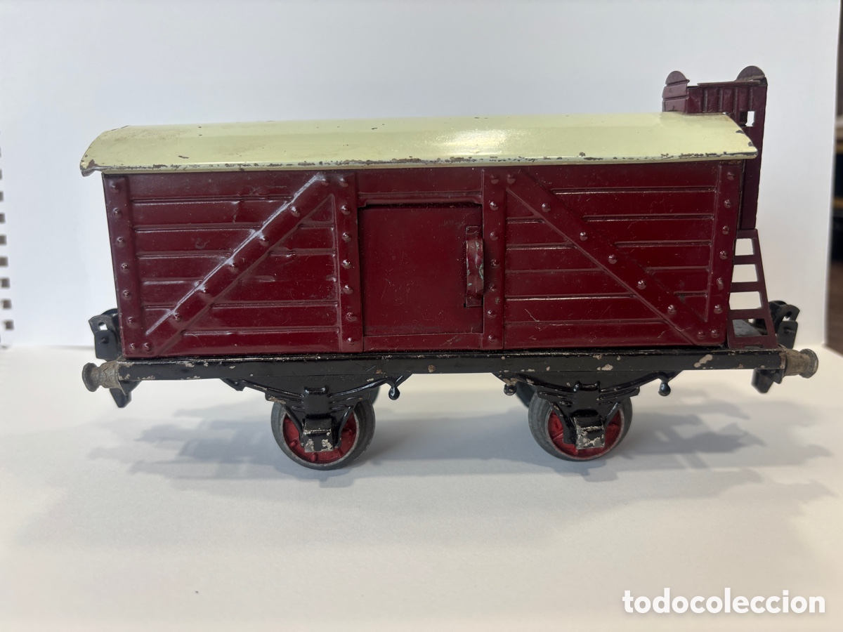 Trenes escala: Vag&oacute;n granate escala 0 - Foto 1