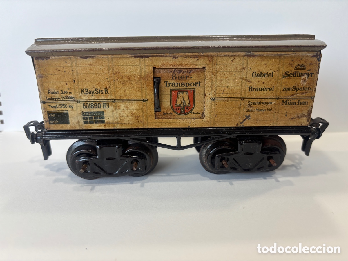 Trenes escala: Vag&oacute;n alem&aacute;n escala 0