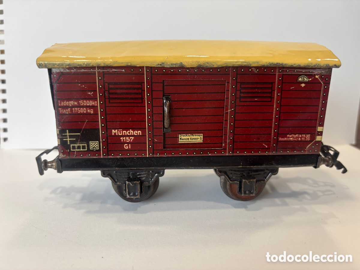Trenes escala: Vag&oacute;n Krauss escala 0