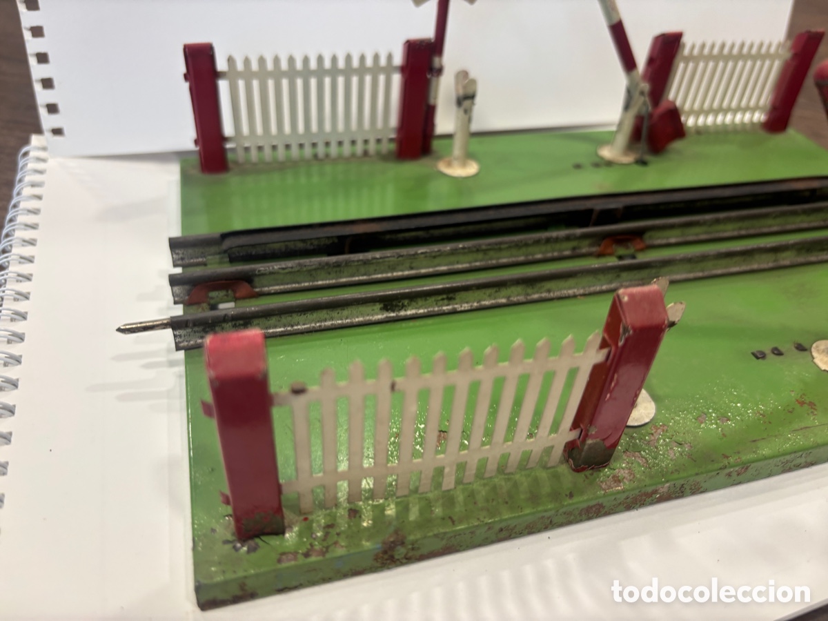 Trenes escala: Paso a nivel para escala 0 - Foto 3