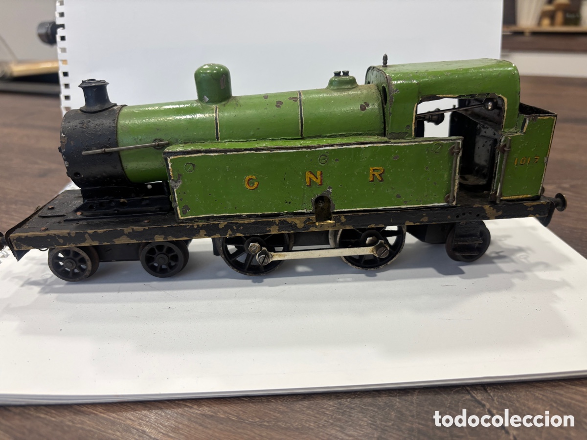 Trenes escala: Locomotora de cuerda escala 0