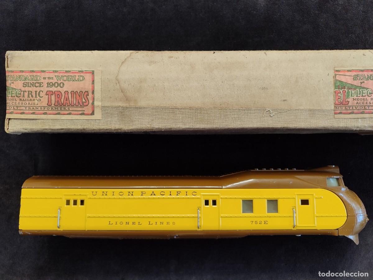 Trenes escala: LIONEL ESCALA O. LOCOMOTORA 752E BICOLOR, SERIE CITY OF PORTLAND UNION PACIFIC. 1934-41. LEER
